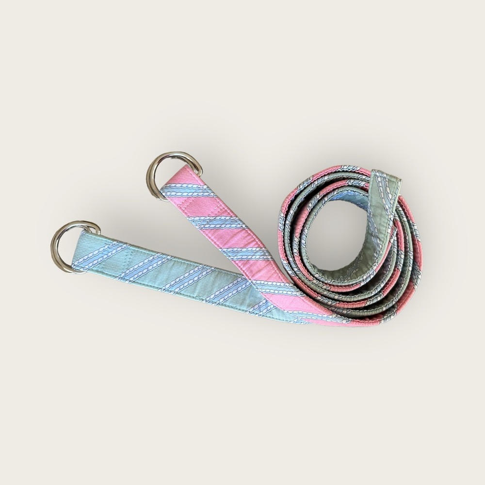Vineyard Vines Classic D-Ring Belt Bundle, Unisex, Nautical, Size M